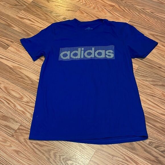 Adidas  Amplifier Tee T-shirt, blue Small - Picture 1 of 4